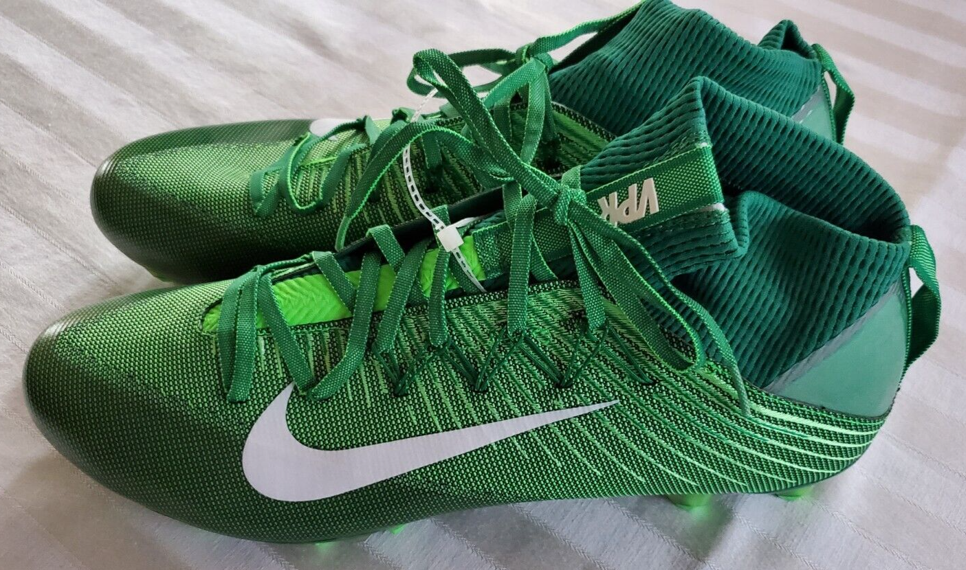 NIKE Vapor Untouchable 2 TD Mid Pine Green Flyweave Football Cleats Mens Sz  16 | eBay